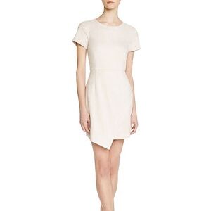 Aqua faux suede dress